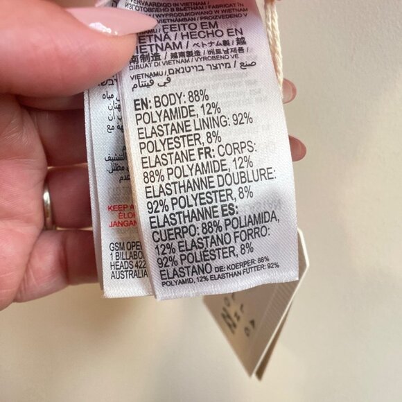 NWT Billabong So Dazed Olivia Underwire Bikini Top, size Small/8 - Picture 7 of 12